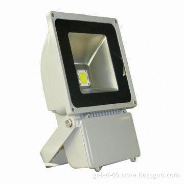 12V/24V DC Solar Power LED Floodlight with 10/30/50W Power, CE/RoHS-marked
